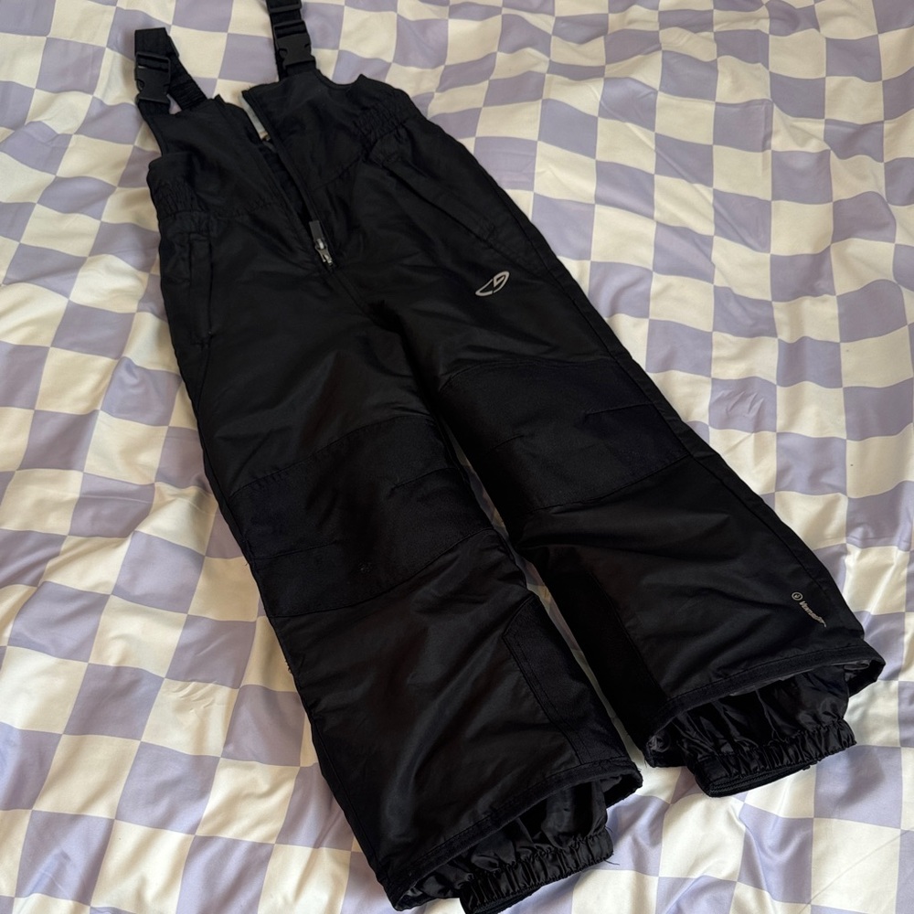 Champion Black Snow Bib Overalls